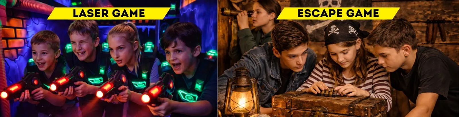 Sortie centre de loisirs à Freeing Chambly : Laser Game, Escape Game et Pixel Grid