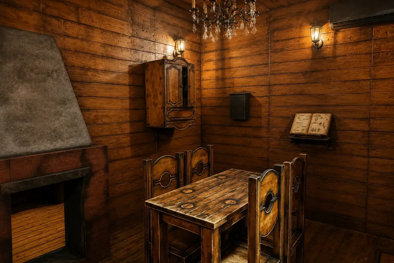 Décor de La Prophétie des Sorciers chez Freeing Chambly