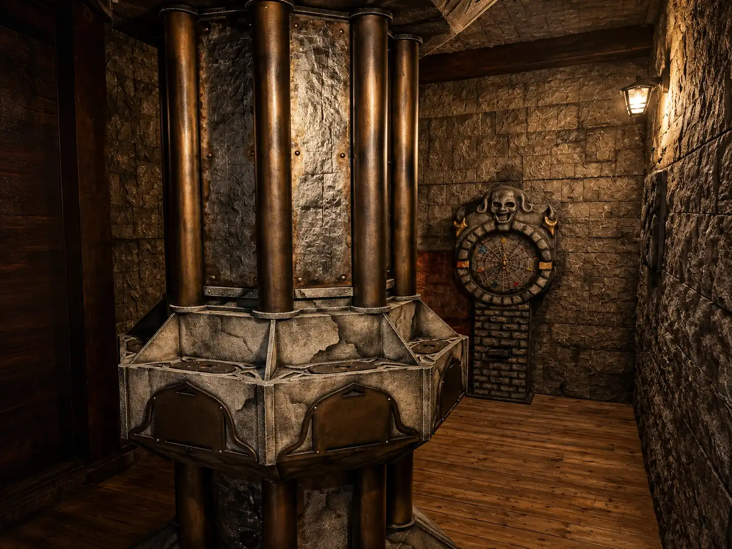 Ambiance immersive de l’escape game La Prophétie des Sorciers